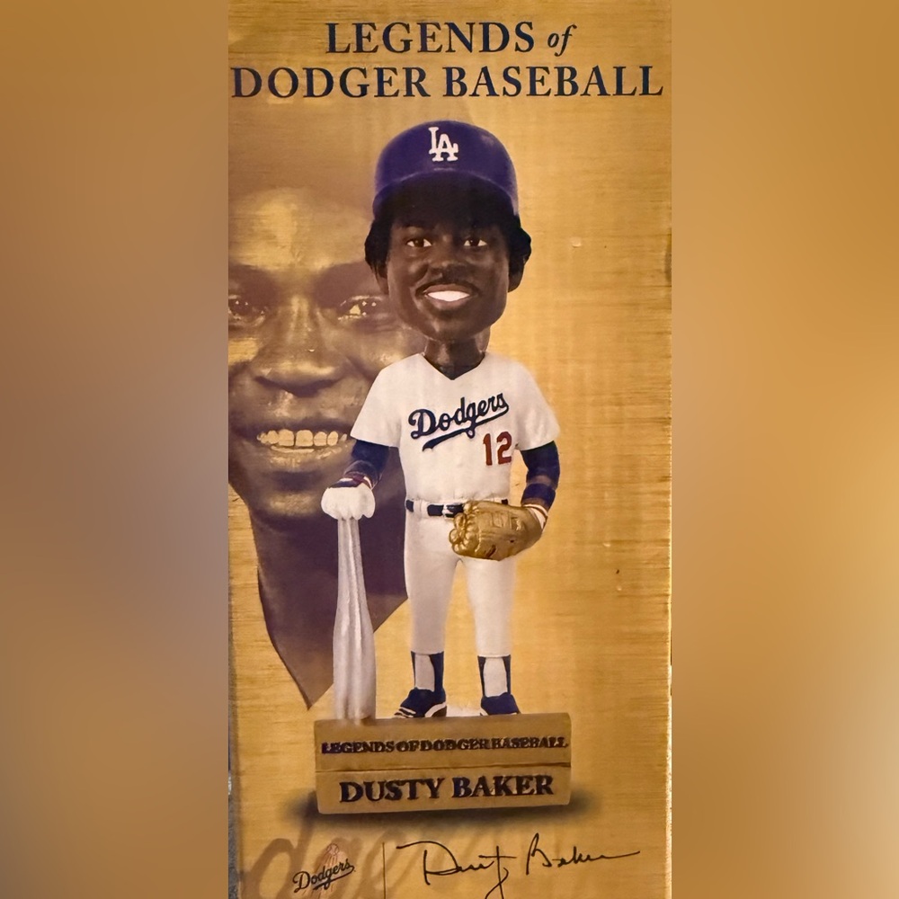 Legends of Dodger Baseball #12 Dusty Baker Brand New Inbox Never Opened